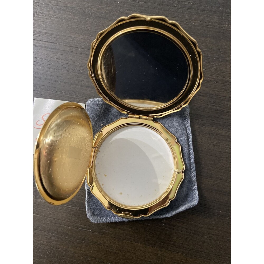 Stratton England  Powder Mirrored Compact - Picture 6 of 6